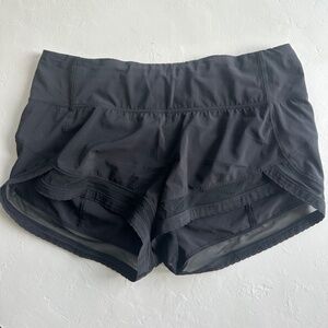 Black mesh Lululemon Leggings